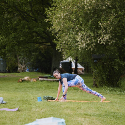 Green Crow Yoga with Paula Hall | Wytch Wood Camping