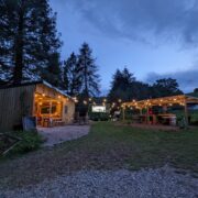 The Black Cat Bar at Wytch Wood Camping & Glamping | Somerset