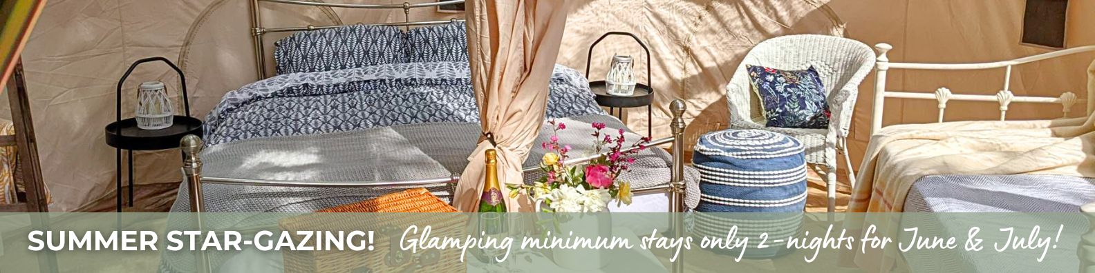 Wytch Wood Camping and Glamping | Somerset | Glamping minimum stays only 2 nights for June & July!
