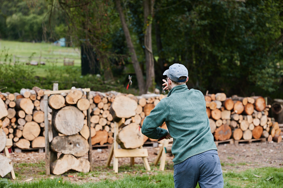 Axe Throwing | Wytch Wood Camping & Glamping | Somerset