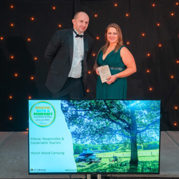 Bristol, Bath & Somerset Tourism Awards 2024/25 | Wytch Wood Camping Scoops the Silver Award