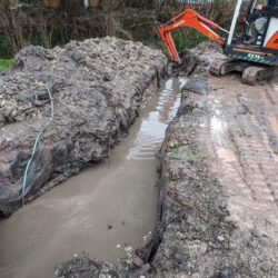 Not everything went smoothly, though—a burst pipe in the car park caused unexpected flooding at Wytch Wood