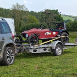 Wytch Wood hosted a visit from the Historic Car Sporting Trials.