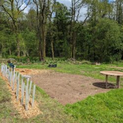 Wytch Wood continued preparing the new pitches and planted over 200 young trees, further enhancing the natural beauty of the site and reinforcing our commitment to sustainability.