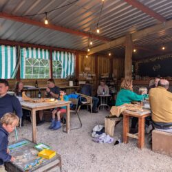 Pizza nights at Wytch Wood increased to twice a week, and the coffee shop opened every day, becoming a favourite spot for morning chats and relaxation.