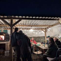 November saw Wytch Wood saying farewell to Abbey with a final family pizza night.