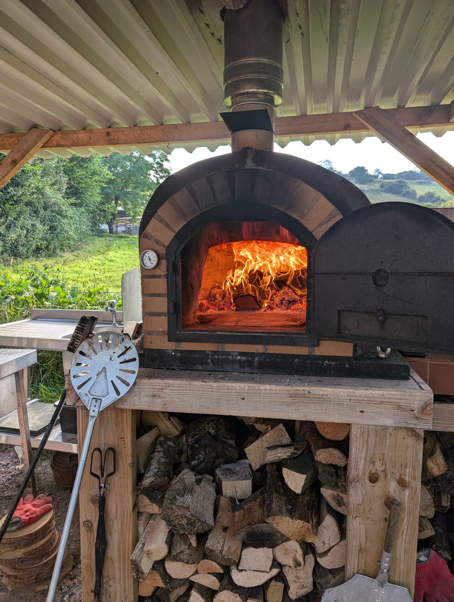Pizza nights at Wytch Wood Camping & Glamping | Somerset