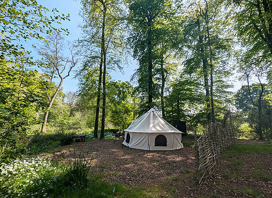 Bell tent hire | Wytch Wood Camping & Glamping