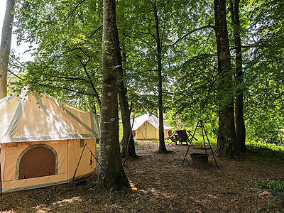 Pitch-6 High Beeches-Camping pitch | Wytch Wood Camping & Glamping