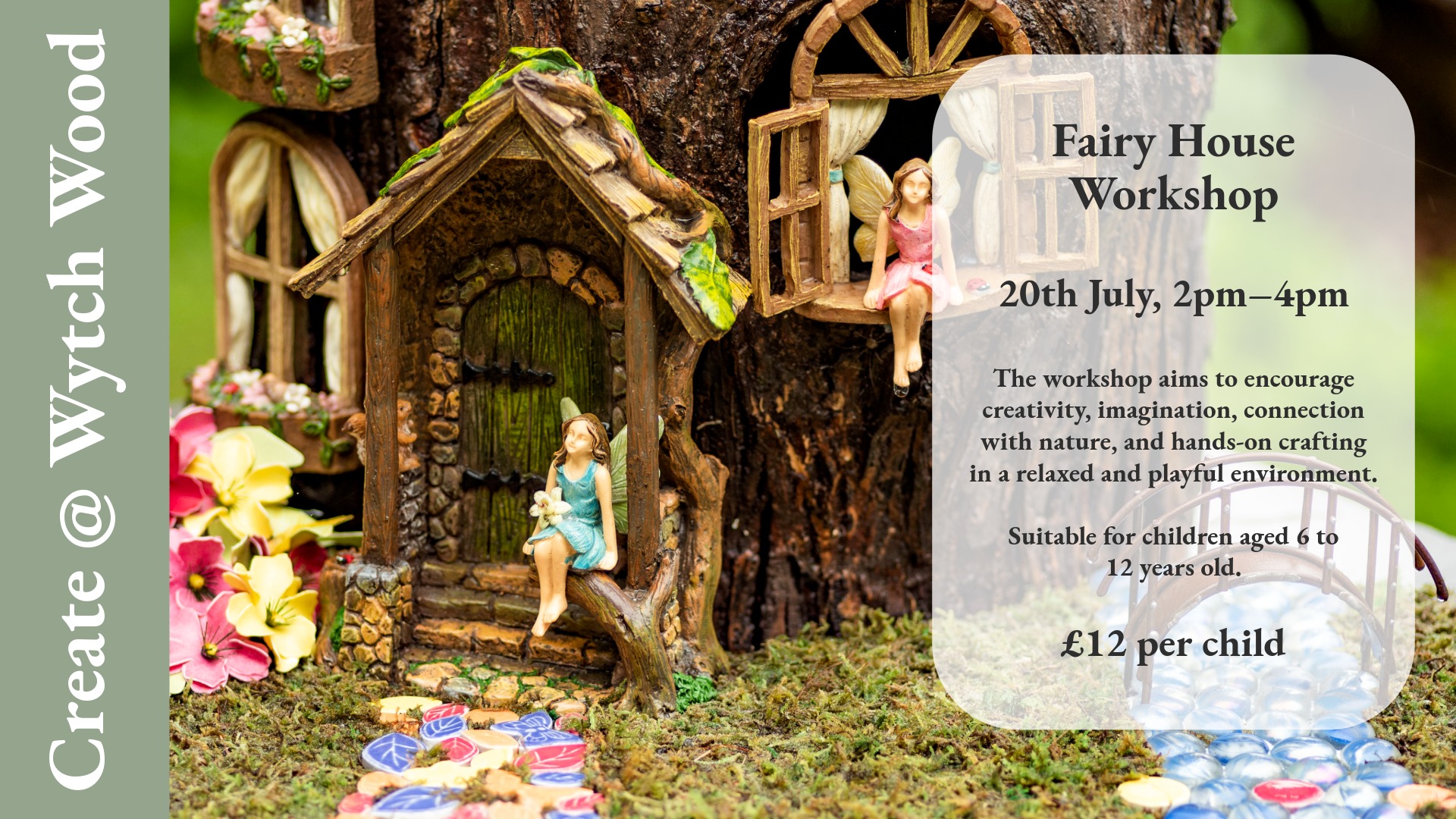 Fairy House Workshop | Wytch Wood Camping & Glamping | Somerset