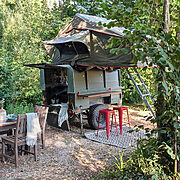Tree Tops Woodland Rooftop Tent | Wytch Wood Camping & Glamping | Somerset