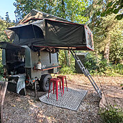 Tree Tops Woodland Rooftop Tent | Wytch Wood Camping & Glamping | Somerset