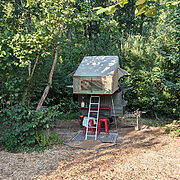 Tree Tops Woodland Rooftop Tent | Wytch Wood Camping & Glamping | Somerset