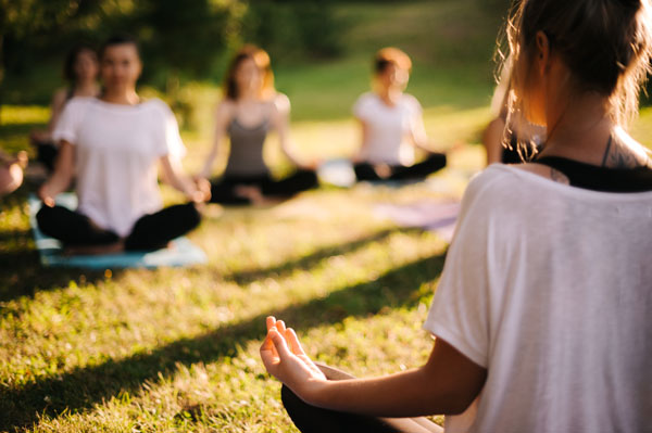 Yoga at Wytch Wood